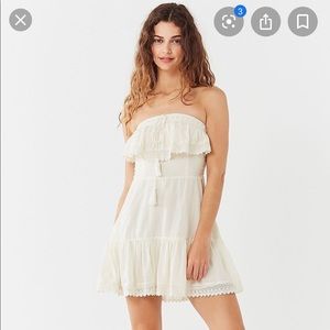 Urban outfitters UO Ruffle Mini Dress Size Small